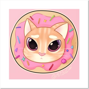 Tammy Cat Donut Posters and Art